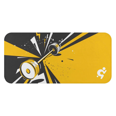 Mr.Shit Gym Towel - Mr Shit - Yellow Pattern All Towels $ 20.24