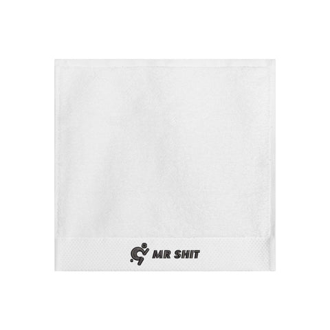 Gym Towels - Square Embroidered - Mr Shit - Black Logo - Mr.Shit