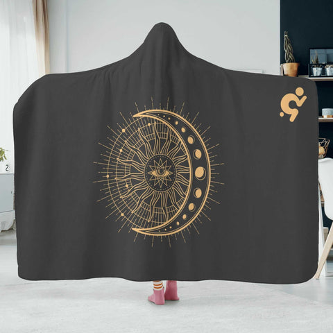 Hooded Blanket - All Seeing Eye - Mr.Shit