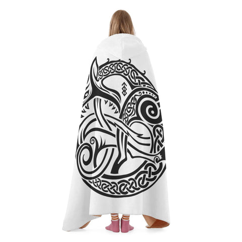 Hooded Blanket - Celtic Wolf - Mr.Shit