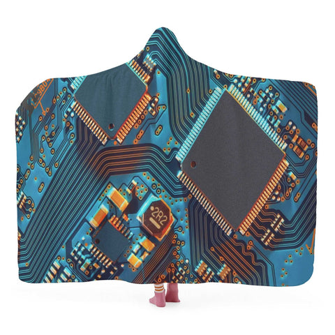 Mr.Shit Hooded Blanket - Computer Circuit 2 Accessories $ 55.64