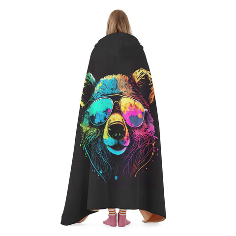 Hooded Blanket - Cool Bear - Mr.Shit