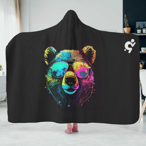 Hooded Blanket - Cool Bear - Mr.Shit