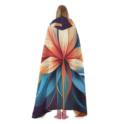 Hooded Blanket - Flower - Mr.Shit