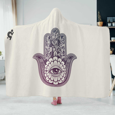 Hooded Blanket - Hamsa - Mr.Shit