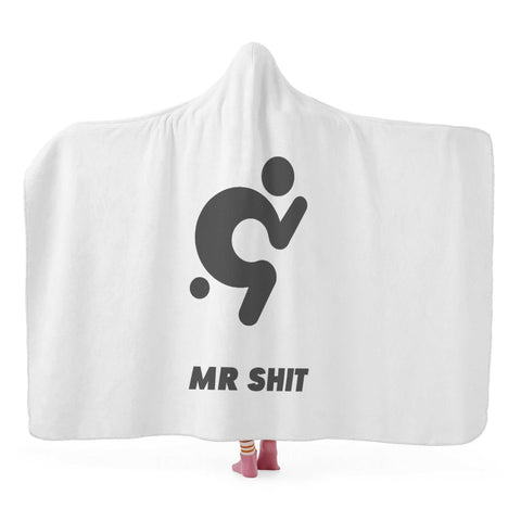 Mr.Shit Hooded Blanket - Mr Shit Accessories $ 55.64