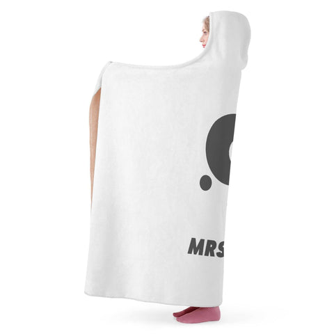 Hooded Blanket - Mrs Shit - Mr.Shit