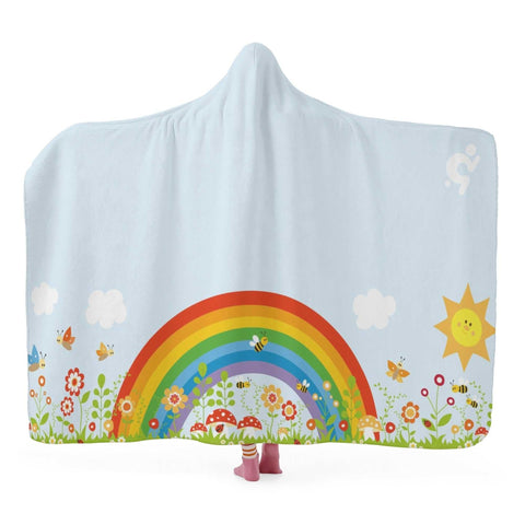 Mr.Shit Hooded Blanket - Rainbow Accessories $ 55.64