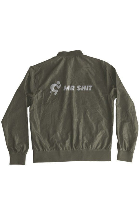 Mr.Shit Lightweight Bomber Jacket - Army $ 5.00