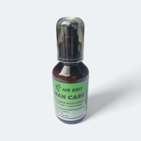 Man Care - Men's Skincare - Cucumber Moisturiser with Olive Leaf and Carrot Seed - Mr.Shit