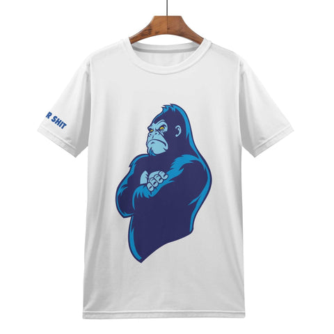 Mens All Over Print T-shirt - Gorilla - Logo on Sleeve - Mr.Shit