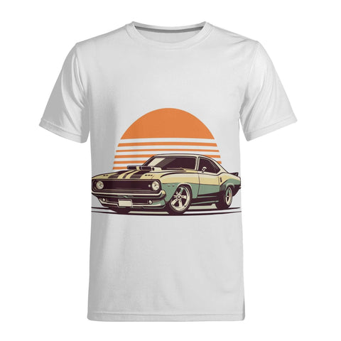 Mens All Over Print T-shirt - Muscle Car 3 - Mr.Shit