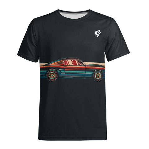 Mens All Over Print T-shirt - Muscle Car 4 - Mr.Shit