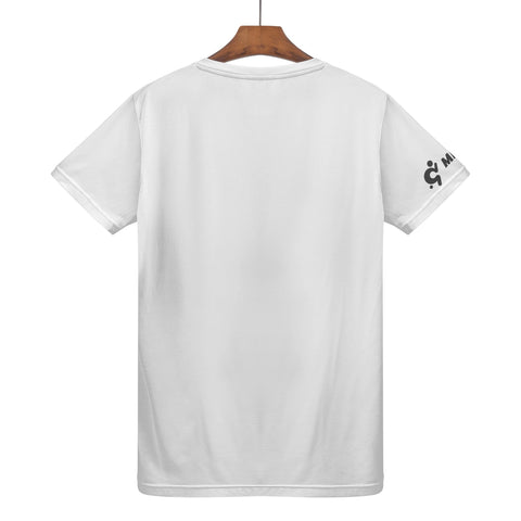 Mens All Over Print T-shirt - New Game 2 - Logo on Sleeve - Mr.Shit