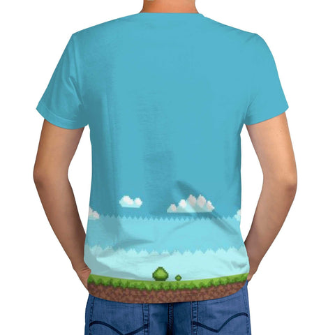 Mens All Over Print T-shirt - New Game - Mr.Shit