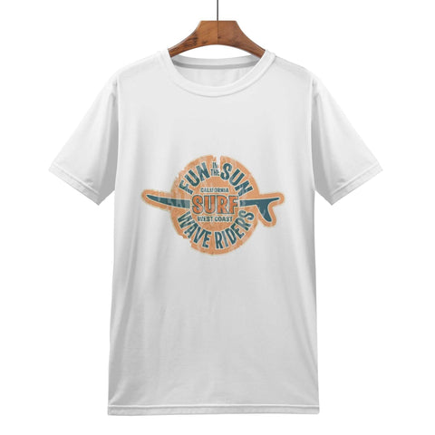 Mens All Over Print T-shirt - Retro Surf 2 - Mr.Shit