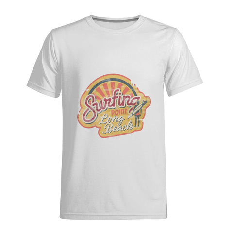 Mens All Over Print T-shirt - Retro Surf 3 - Mr.Shit