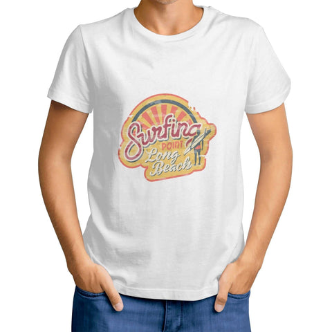 Mr.Shit Mens T-shirt - Retro Surf 3 Men's T-Shirts $ 25.84