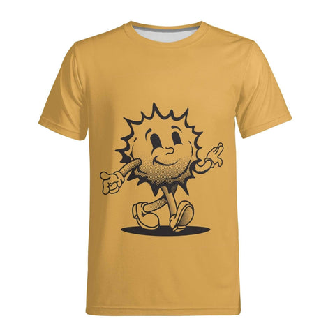 Mens All Over Print T-shirt - Sunshine - Mr.Shit