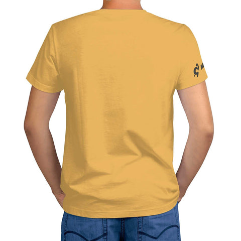 Mens All Over Print T-shirt - Sunshine - Logo on sleeve - Mr.Shit