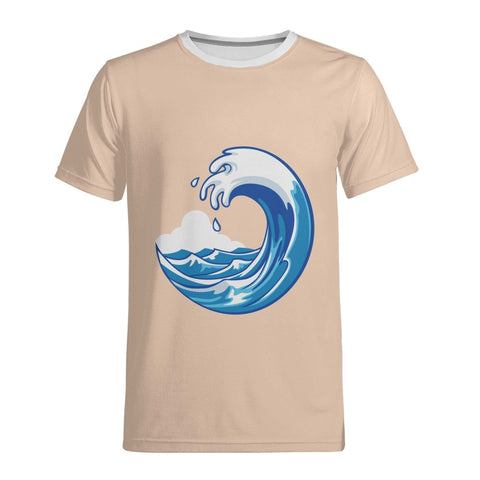 Mens All Over Print T-shirt - Surf - Mr.Shit