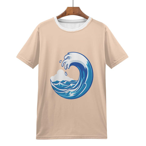 Mens All Over Print T-shirt - Surf - Mr.Shit