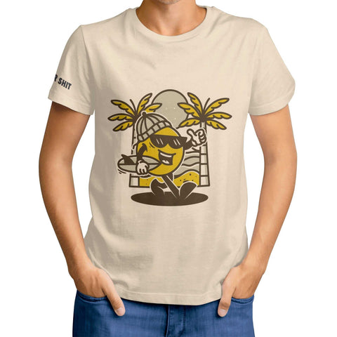 Mr.Shit Mens T-shirt - Surf 6 - Logo on Sleeve Men's T-Shirts $ 25.84