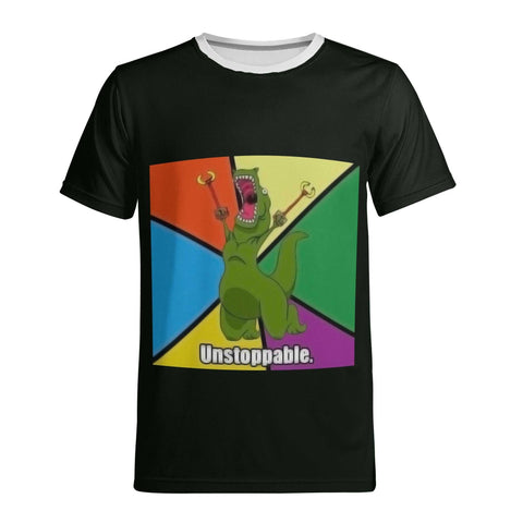 Mens All Over Print T-shirt - Unstoppable - Mr.Shit