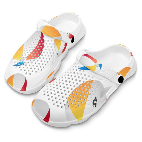 Mr.Shit Mens Clogs - Beach Balls Shoes & Footwear $ 38.58