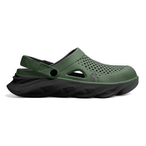 Mens Crocs - Green - Mr.Shit