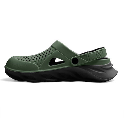 Mens Crocs - Green - Mr.Shit