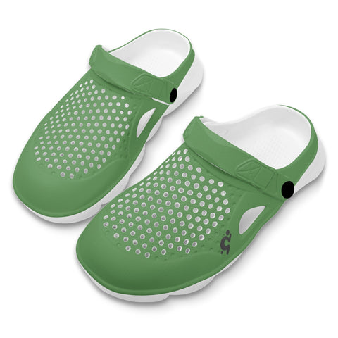 Mr.Shit Mens Clogs - Green Shoes & Footwear $ 38.58