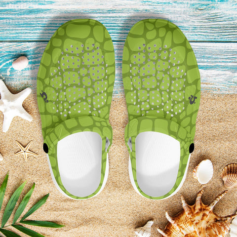 Mens Crocs - Green Crocodile Skin - Mr.Shit