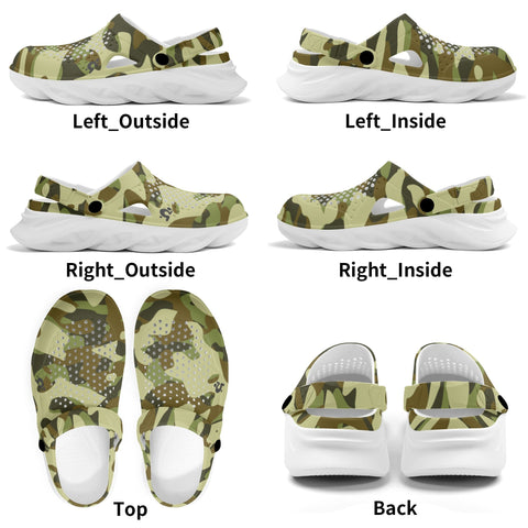 Mens Crocs - Military - Mr.Shit