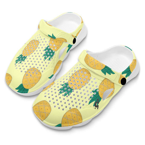 Mr.Shit Mens Clogs - Pineapple Shoes & Footwear $ 38.58