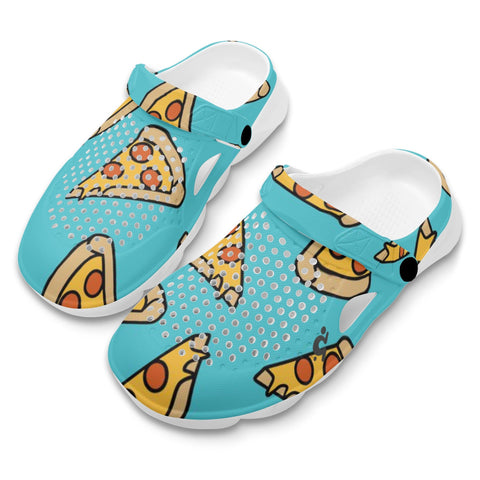 Mr.Shit Mens Clogs - Pizza Shoes & Footwear $ 38.58