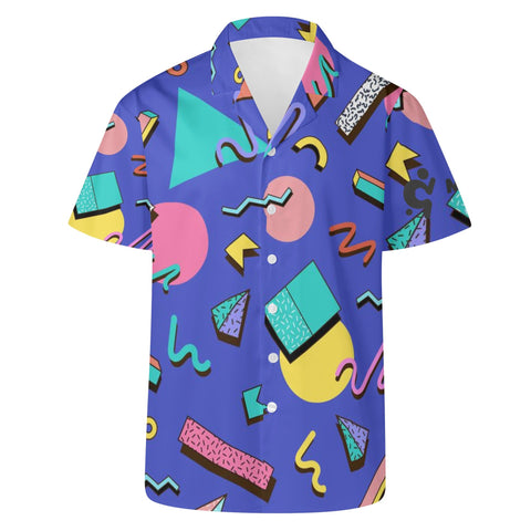 Mens Hawaiian Shirt - 90s Pattern 2 - Mr.Shit