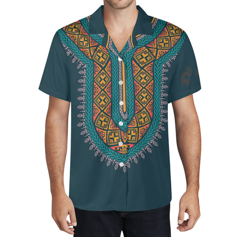 Mens Hawaiian Shirt - Aztec - Mr.Shit