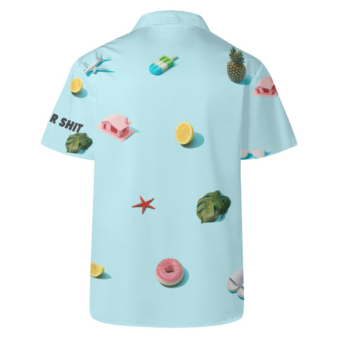 Mens Hawaiian Shirt - Beach - Mr.Shit