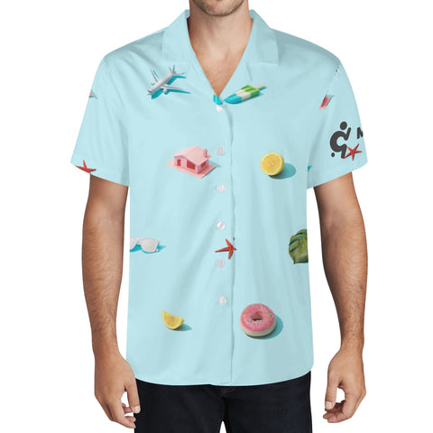 Mens Hawaiian Shirt - Beach - Mr.Shit