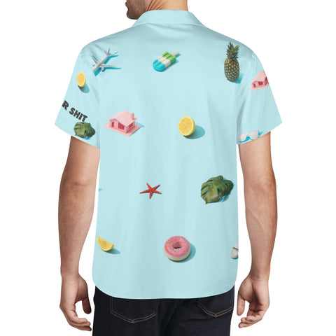 Mens Hawaiian Shirt - Beach - Mr.Shit