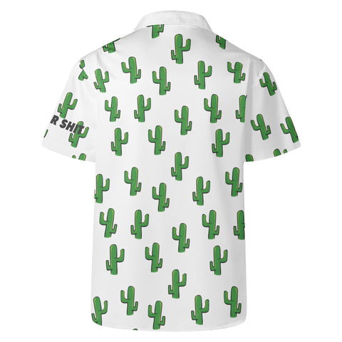 Mens Hawaiian Shirt - Cactus - Mr.Shit