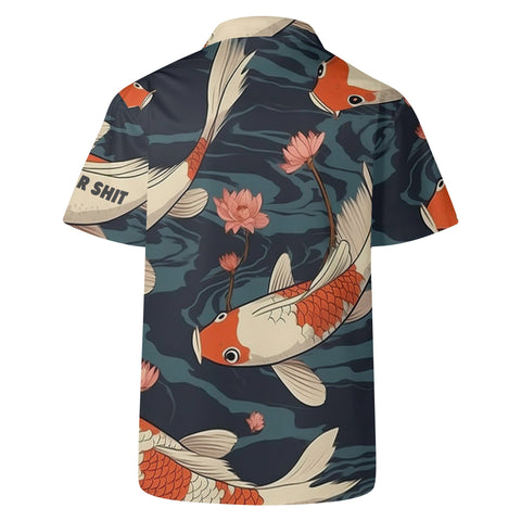 Mens Hawaiian Shirt - Coy Fishes - Mr.Shit