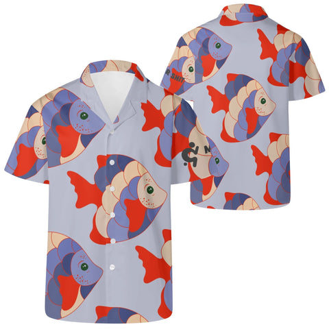 Mens Hawaiian Shirt - Fishes - Mr.Shit