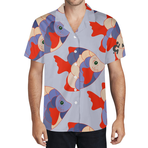 Mens Hawaiian Shirt - Fishes - Mr.Shit