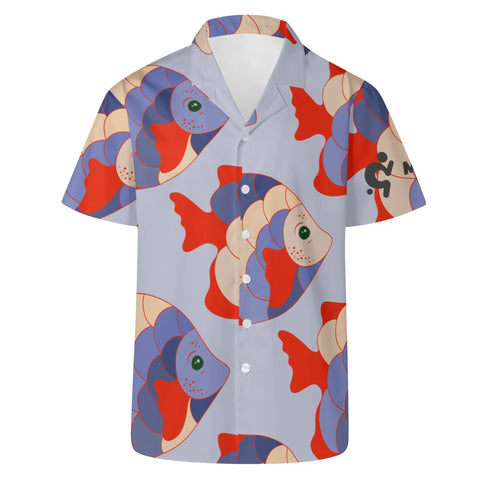 Mens Hawaiian Shirt - Fishes - Mr.Shit