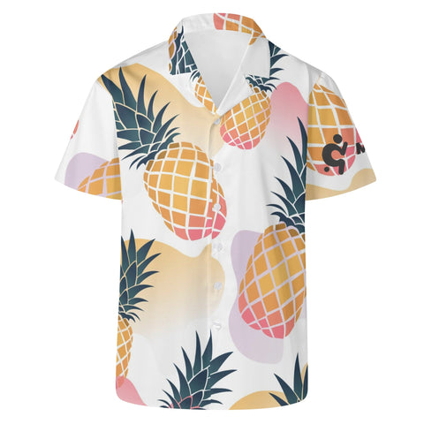 Mens Hawaiian Shirt - Pineapples 2 - Mr.Shit