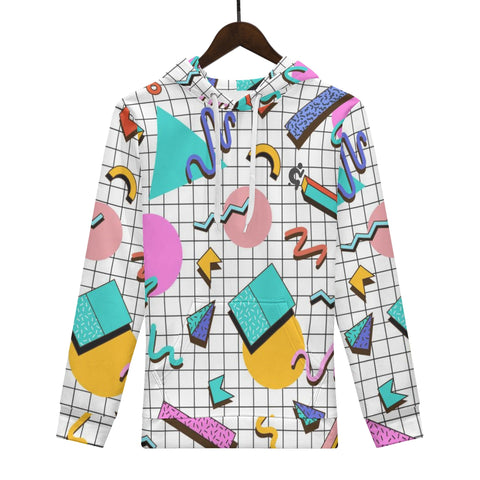 Mens Hoodie - 90s Pattern 2 - Mr.Shit