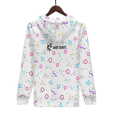 Mens Hoodie - 90s Pattern - Mr.Shit