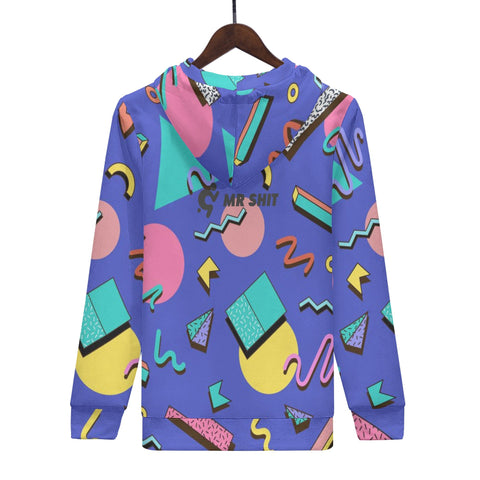 Mens Hoodie - 90s Pattern 3 - Mr.Shit